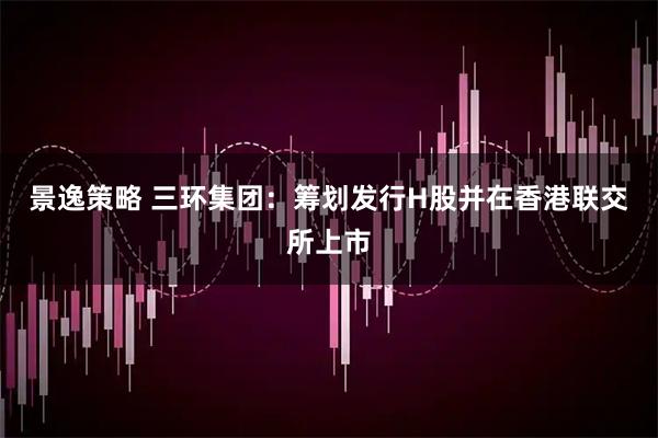 景逸策略 三环集团：筹划发行H股并在香港联交所上市