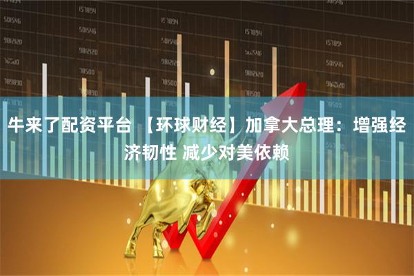 牛来了配资平台 【环球财经】加拿大总理：增强经济韧性 减少对美依赖